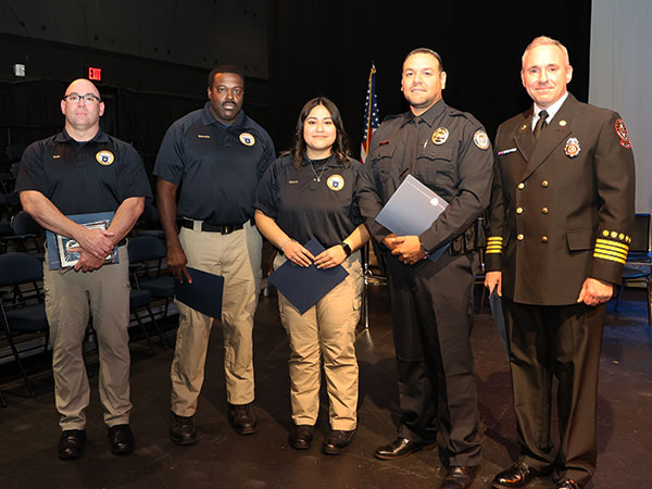 Public Safety Institute students at graduation
